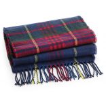 ÉCHARPE À CARREAUX CLASSIQUE BLUE CHECK