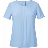 Blouse Crêpe de Chine VERONA Sky Blue - 36 EU (8 UK)