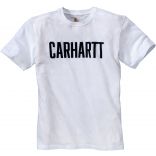 T-SHIRT LOGO BLOCK CARHARTT® White - S