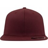 Casquette Flexfit Flat Visor Maroon - S/M