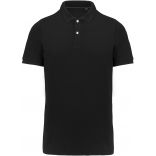 Polo Supima® manches courtes homme Black - S