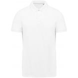 Polo Supima® manches courtes homme White - S