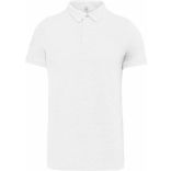 Polo col boutons pression manches courtes homme White - XS
