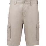 Bermuda léger multipoches homme Beige - 38 FR (38)
