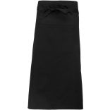 Tablier polycoton extra long Black