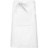 Tablier polycoton long White