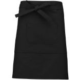 tablier coton mi-long Black