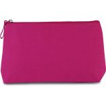 Trousse de toilette en coton Fuchsia