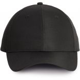 Casquette à panneaux perforé - 6 panneaux Black