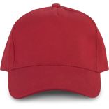 Casquette 5 panneaux Oeko-Tex Red
