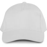 Casquette 5 panneaux Oeko-Tex White