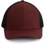 Casquette Urban Trucker - 6 panneaux Tawny Port Heather / Black