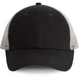 Casquette Trucker - 6 panneaux Dark Grey / Light Grey