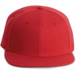 Casquette Snapback - 6 panneaux Red / Red