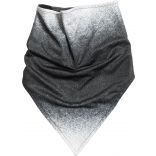 Bandana triangle avec doublure polaire Black / White