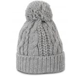 Bonnet en maille tricot Alloy Grey Heather
