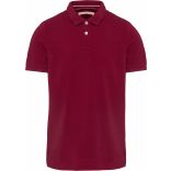 Polo vintage manches courtes homme Vintage Dark Red - S