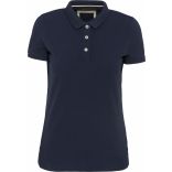 Polo vintage manches courtes femme Vintage Navy - XS