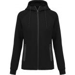 Veste capuche femme Black - S