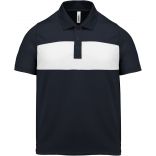 Polo manches courtes enfant Sporty Navy / White  - 4/6
