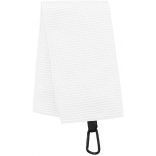 Serviette de golf nid d'abeille White - 50x40cm