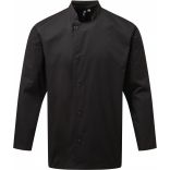 Veste chef cuisinier manches longues "Essential" Black - XS