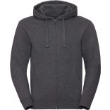 SWEAT-SHIRT ZIPPÉ CAPUCHE AUTHENTIC CHINÉ HOMME Carbon Melange - XS