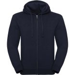 SWEAT-SHIRT ZIPPÉ CAPUCHE AUTHENTIC CHINÉ HOMME Indigo Melange - XS