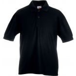 Polo enfant 65/35 Black - 3/4