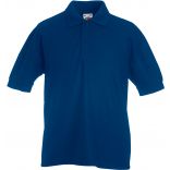 Polo enfant 65/35 Royal Blue - 3/4