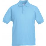 Polo enfant 65/35 Sky Blue - 3/4