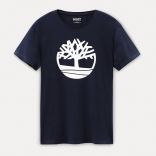 T-SHIRT BIO BRAND TREE Dark Sapphire - S