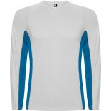 SHANGHAI L/S BLANC/BLEU ROYAL