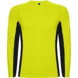 SHANGHAI L/S JAUNE FLUO/NOIR