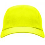 Casquette 3 panneaux MERCURY jaune fluo