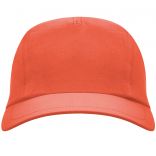 Casquette 3 panneaux MERCURY corail fluo