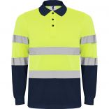 POLARIS L/S MARINO/AMARILLO FLUOR