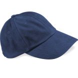 Casquette profil bas en coton brossé B57 - French Navy