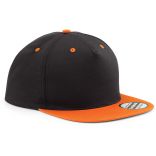 Casquette Snapback contrastée - Black / Orange