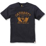 T-shirt de travail Carhartt® "Hard To Wear Out" 102097 - Black