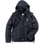 Veste doublée à capuche Shoreline J162 - Black