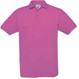 Polo homme manches courtes Safran SAF - Fuchsia
