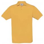 Polo homme manches courtes Safran SAF - Gold