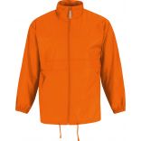 Coupe vent homme sirocco JU800 - Orange de face