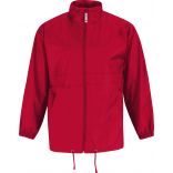 Coupe vent homme sirocco JU800 - Red de face