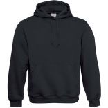 Sweat-shirt à capuche unisexe Hooded WU620 - Black
