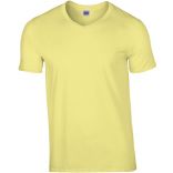 T-shirt Homme Col V Premium GI41V00 - Corn Silk