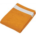 Drap de plage K118 - Orange / White