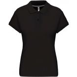 Polo femme manches courtes K242 - Black