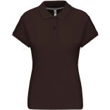 Polo femme manches courtes K242 - Chocolate